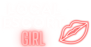 Neon pink "Bad Girl" text with lips